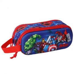 PORTATODO DOBLE 3D SAFTA AVENGERS