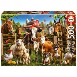 LOS TRAVIESOS DE LA GRANJA PUZZLE 500 PIEZAS