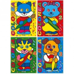 COLOREABLES CON OJOS 4 TITULOS