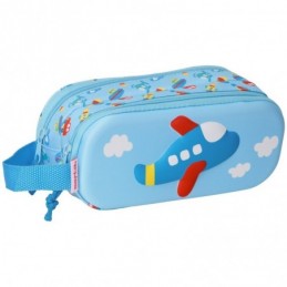 PORTATODO DOBLE 3D SAFTA 3D AVION