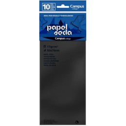 PAPEL SEDA MAKRO 10H MARRON