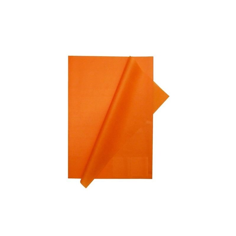 PAPEL SEDA MAKRO 10H NARANJA