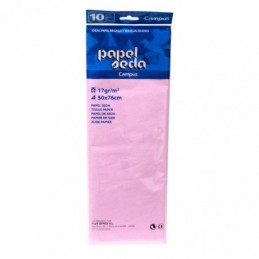 PAPEL SEDA MAKRO 10 H ROSA CLARO