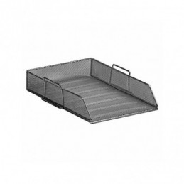 BANDEJA SOBREMESA PLUS METAL NEGRO