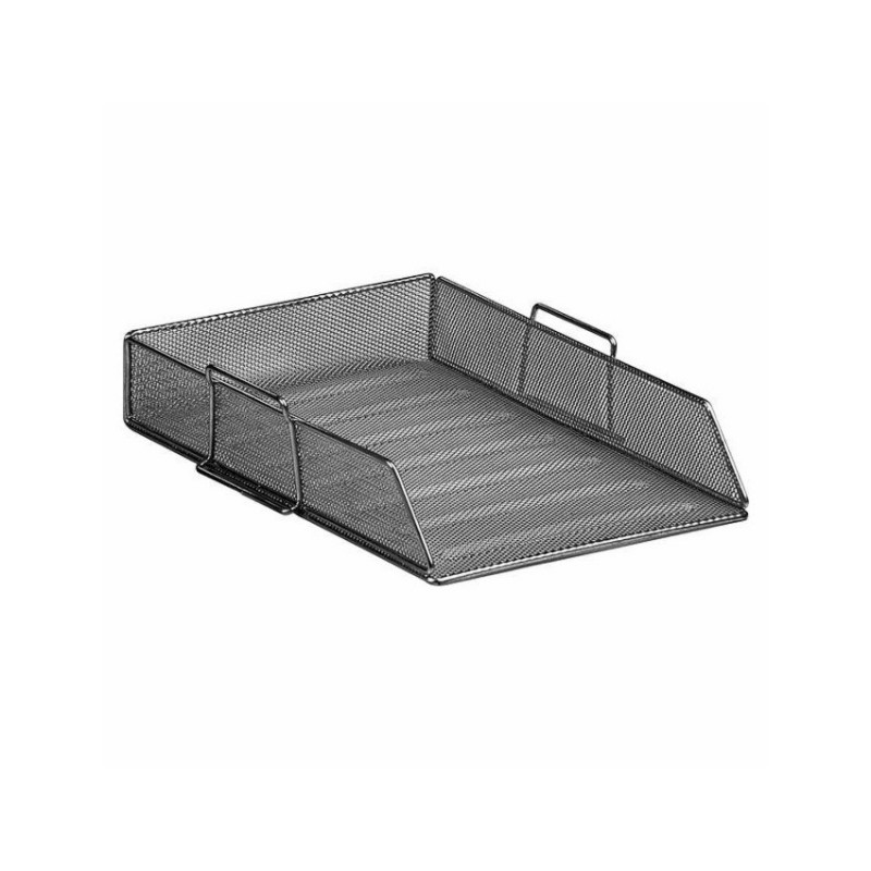 BANDEJA SOBREMESA PLUS METAL NEGRO