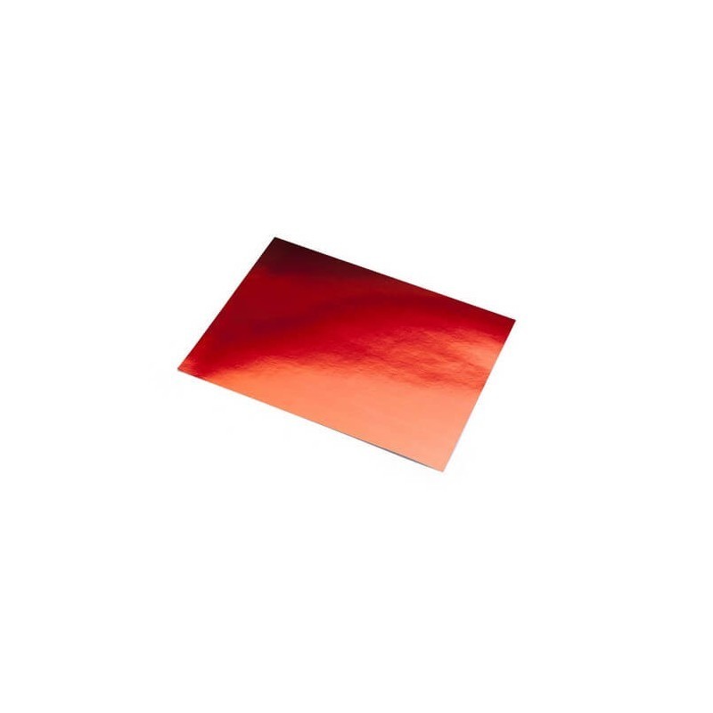 GOMA EVA METALIZADA 40x60 ROJA
