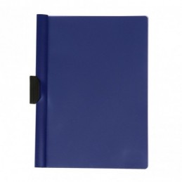 CLIP-IT PINZA DE PLASTICO A4 60 HOJAS AZUL MAR