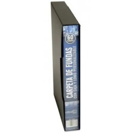 CARPETA 60 FUNDAS A4 DELUXE CON CAJA