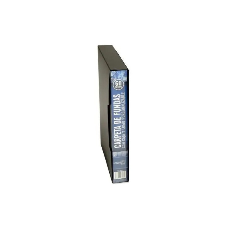 CARPETA 60 FUNDAS A4 DELUXE CON CAJA