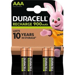 PACK DE 4 PILAS AAA DURACELL HR03-P 1.2V RECARGABL