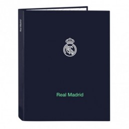 CARPETA FOLIO 4 ANILLAS MIXTAS REAL MADRID 2 EQUIP