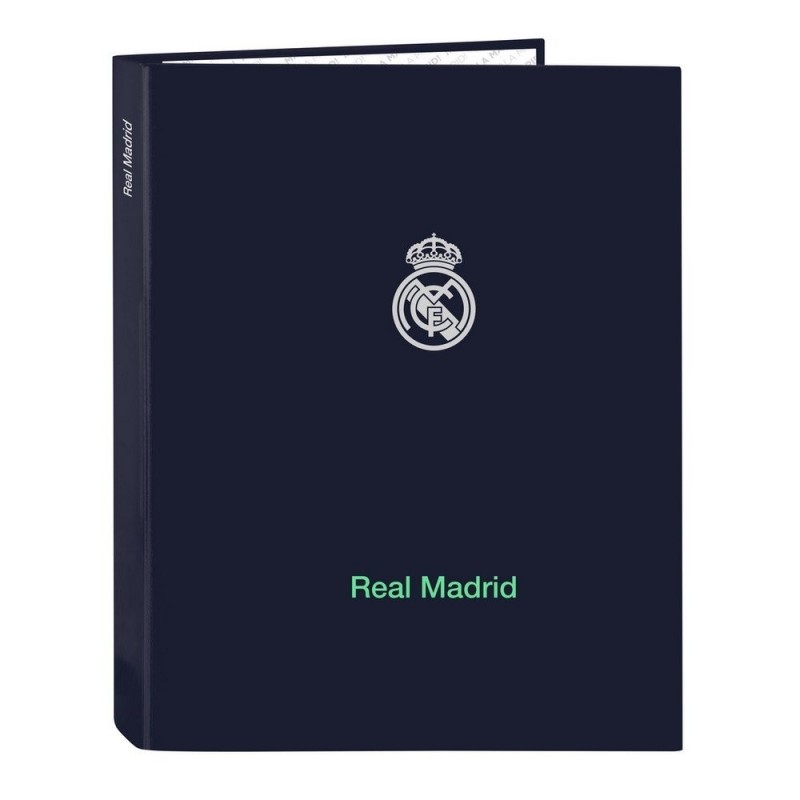 CARPETA FOLIO 4 ANILLAS MIXTAS REAL MADRID 2 EQUIP