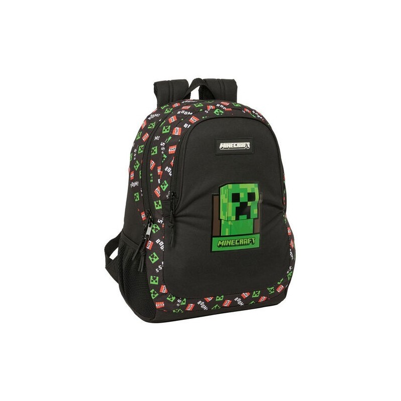 MOCHILA JUNIOR ADAPT CARRO MINECRAFT