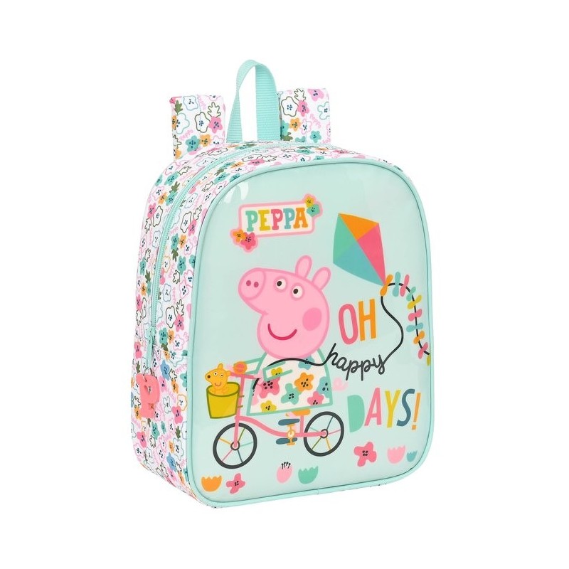 MOCHILA GUARDERIA ADAPT. CARRO PEPPA PIG OH