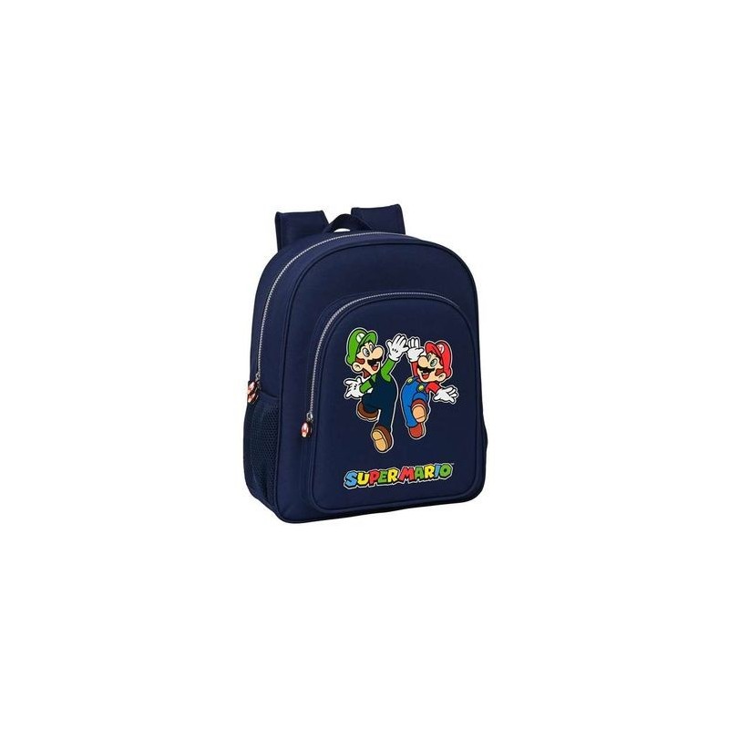 MOCHILA JUNIOR ADPAT. CARRO SUPER MARIO