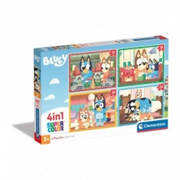 PUZZLE 4 IN 1 BLUEY 12 16 20 Y 24 PIEZAS