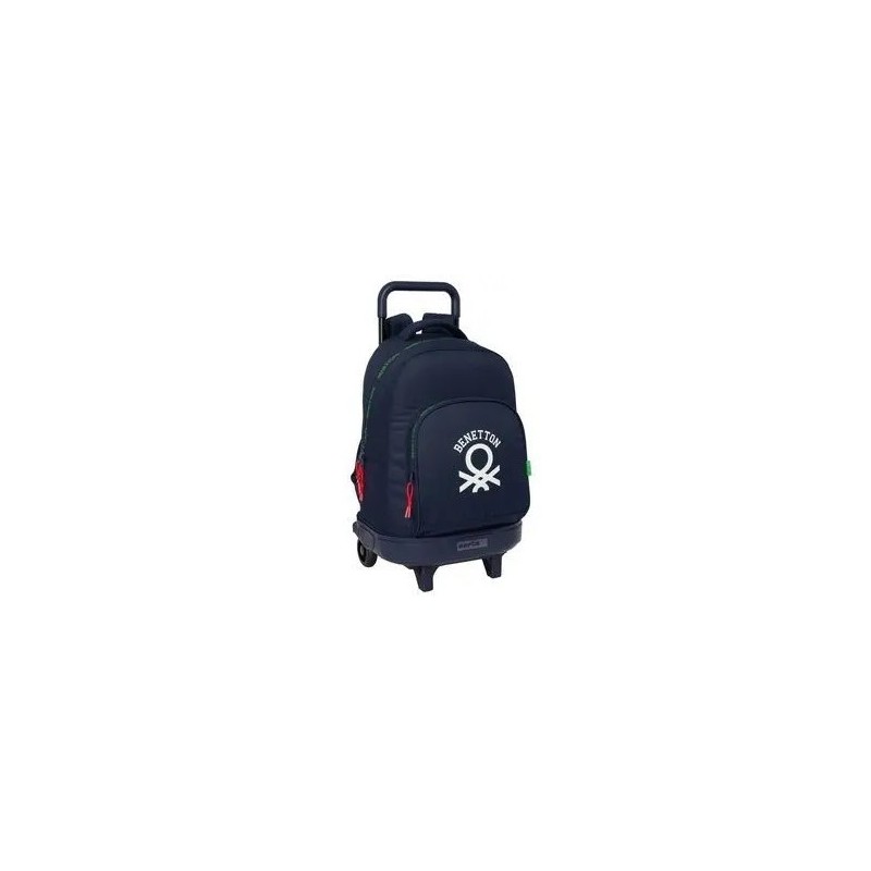 MOCHILA GDE CON RUEDAS COMPACT EXTRAIBLE BENETTON