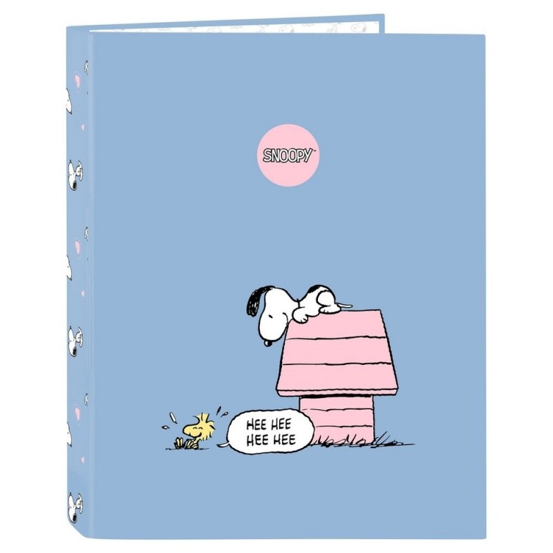 CARPETA FOLIO 4 ANILLAS MIXTAS SNOOPY
