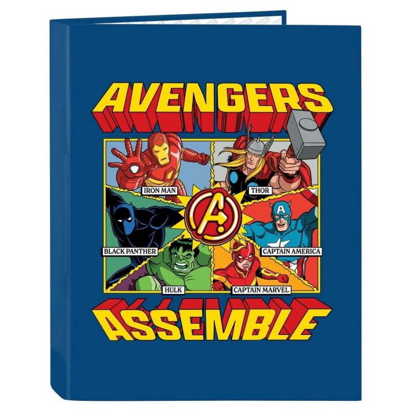 CARPETA FOLIO 4 ANILLAS MIXTAS AVENGERS