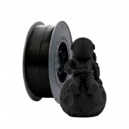 FILAMENTO 3D PLA DIAMETRO 1.75MM BOBINA NEGRO