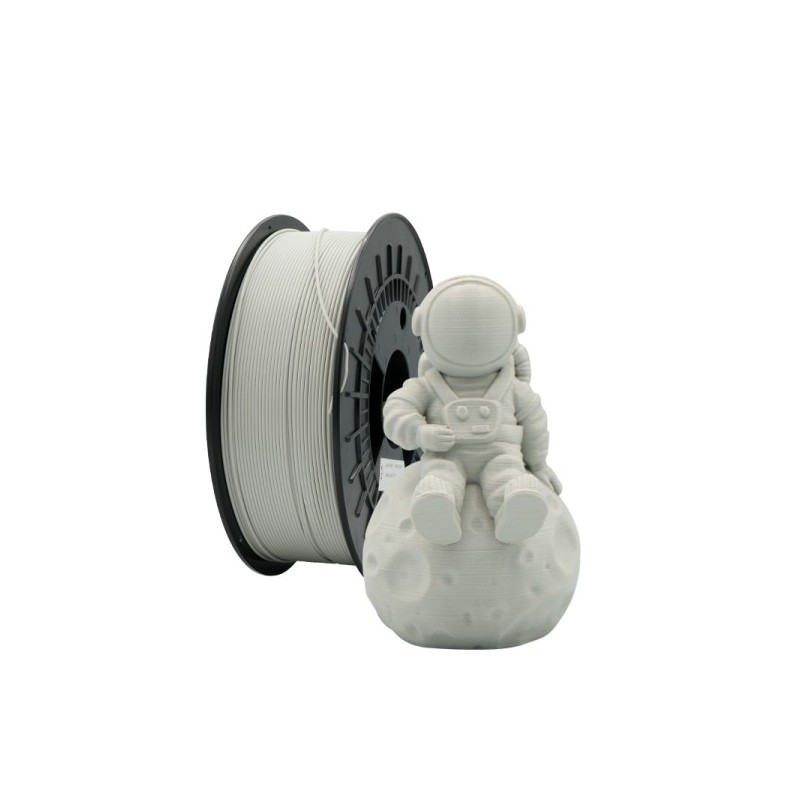 FILAMENTO 3D PLA 1.75MM 1KG GRIS