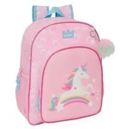 MOCHILA JUNIOR ADAPT CARRO GLOWLAB KIDS UNICORNIO
