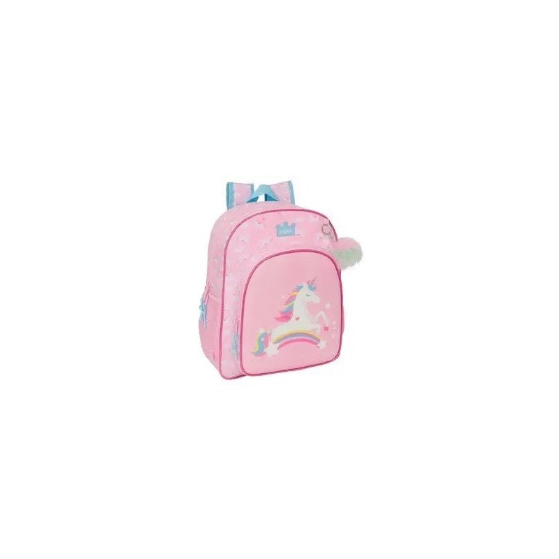 MOCHILA JUNIOR ADAPT CARRO GLOWLAB KIDS UNICORNIO