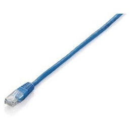 CABLE RJ45 EQUIP U/UTP CAT 6A AZUL 20M