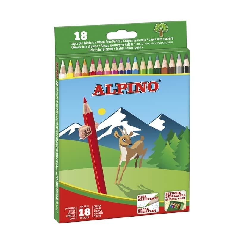 LAPIZ COLOR ALPINO 656 18 LARGO
