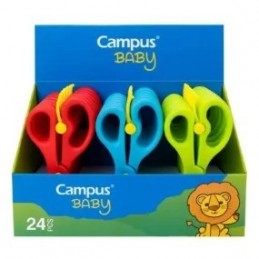 TIJERA CAMPUS PLASTICO 5 PULGADAS PARA PAPEL