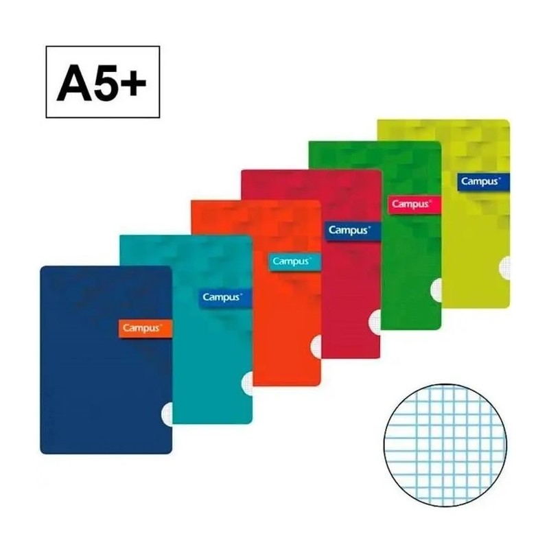 LIBRETA A5+ GRAPADA 48H PP 90GR MM