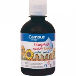 TEMPERA CAMPUS 250GR NEGRO