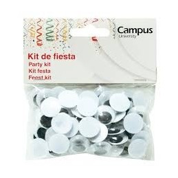SET MANUALIDADES CAMPUS OJOS 15mm/60uds