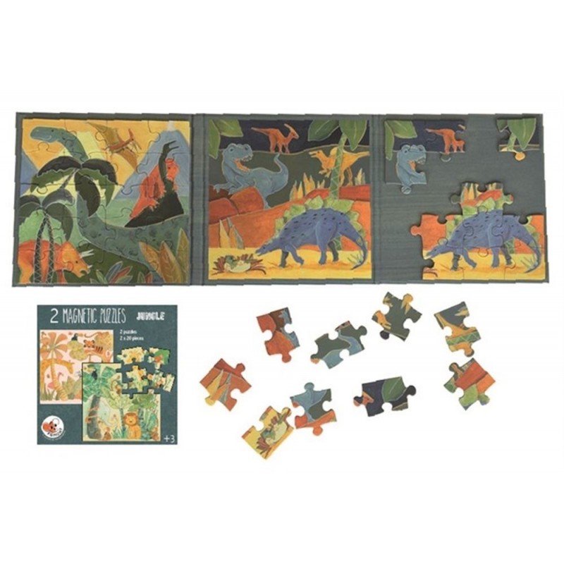 PUZZLE MAGNETICO DINOS