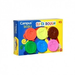 PASTA DOUGH CAMPUS BABY 6x50GR SURTIDOS