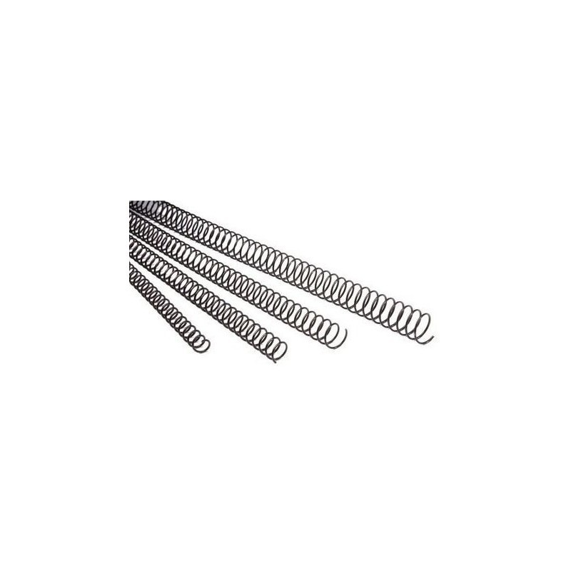 ESPIRAL METAL/NEGRO 14mm Paso 5:1