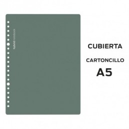 CUBIERTAS HYBRID A5 CARTON 400 GRS VERDE