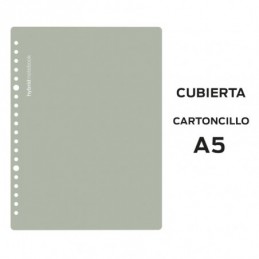 CUBIERTAS HYBRID A5 CARTON 400 GRS GRIS
