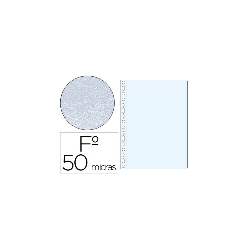 FUNDA MULTITALADRO Q-CONNECT DIN A4 50M PIEL NARAN