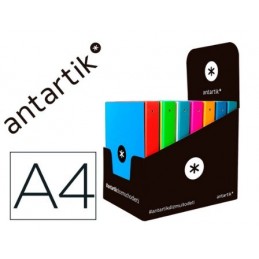 CARPETA ANTARTIK A4 4 ANILLAS 25MM REDONDAS