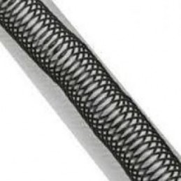ESPIRAL METAL NEGRO 28mm Paso 5:1