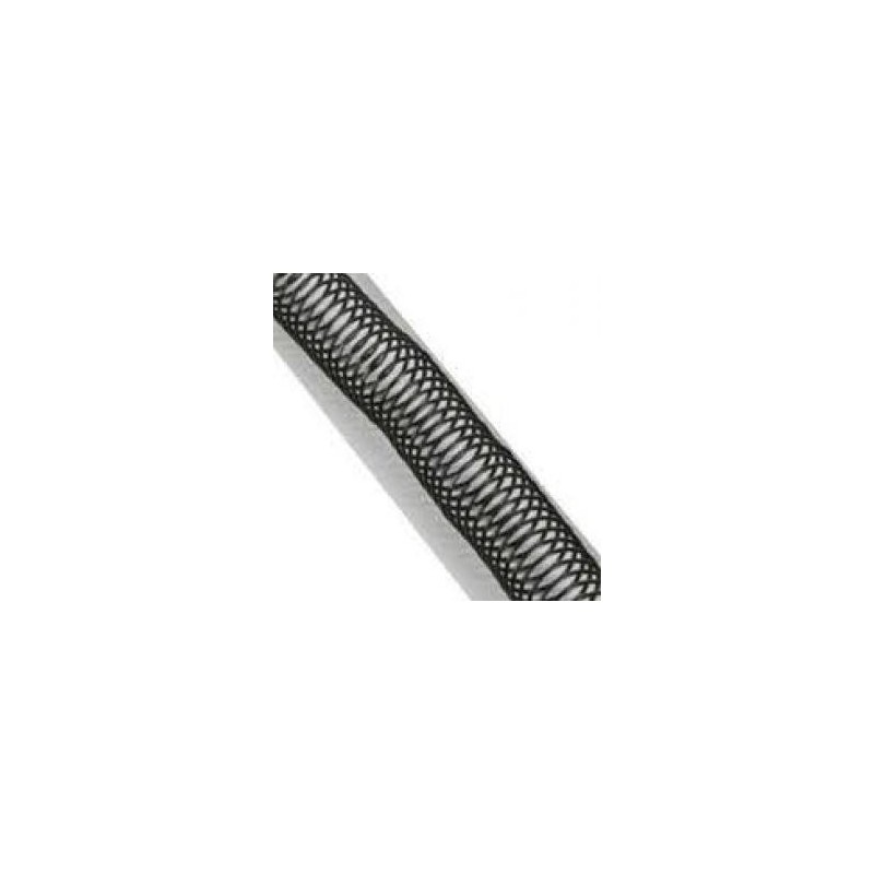 ESPIRAL METAL NEGRO 28mm Paso 5:1