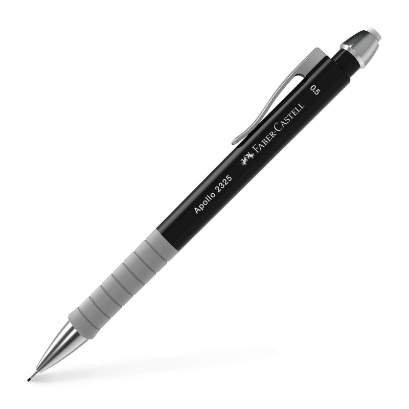 PORTAMINAS FABER APOLLO 0.5 COLOR NEGRO