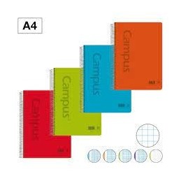 BLOC A4 120/H T. PP 90GR CN 5MM PERFOR.