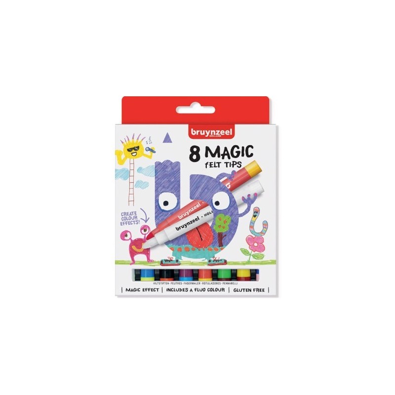 ROTULADOR TALENS MAGICOS 8 COLORES