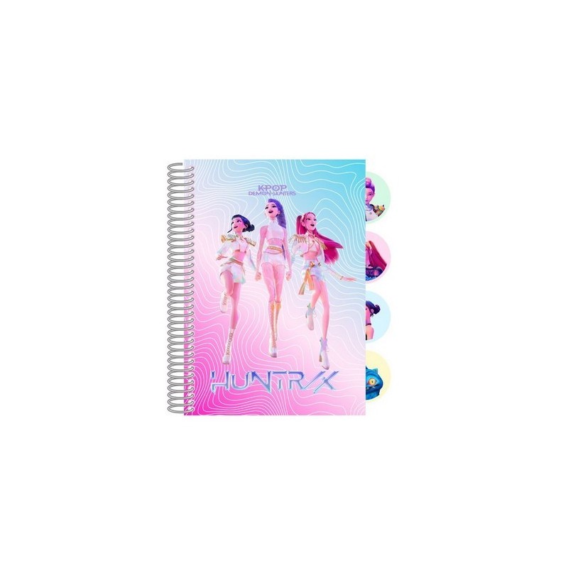 BLOC DE NOTAS A6 K-POP DEMON HUNTERS
