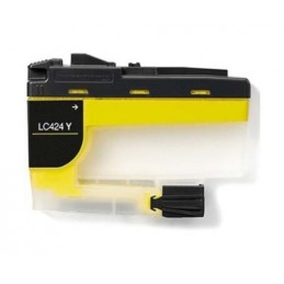BROTHER LC424 AMARILLO CARTUCHO DE TINTA COMPATIBL