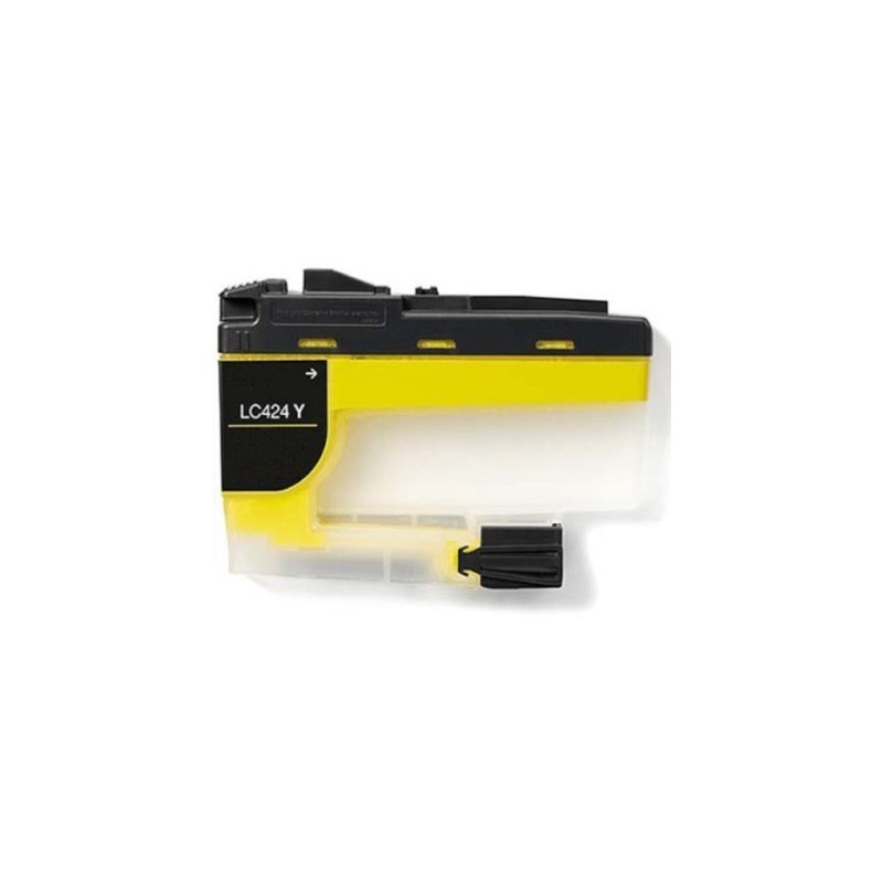 BROTHER LC424 AMARILLO CARTUCHO DE TINTA COMPATIBL