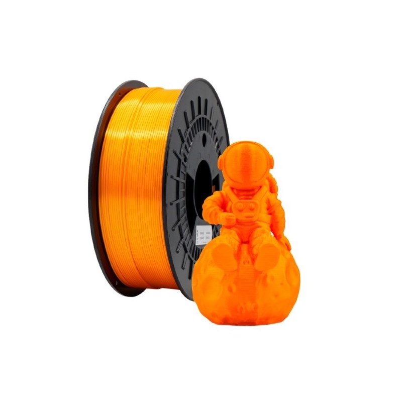 FILAMENTO 3D PLA SILK 1.75MM NARANJA
