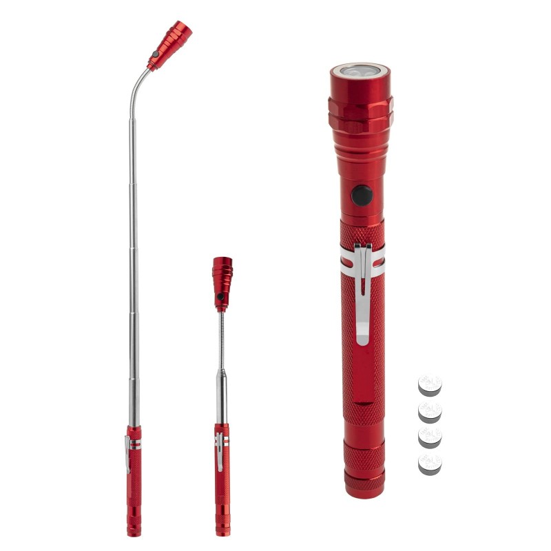 LINTERNA LED ALUMINIO CON IMAN ALARGADOR